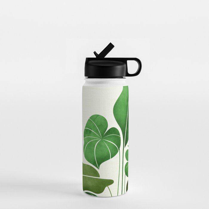 Cacophony Plant Illustration Water Bottle Gallery Image 1