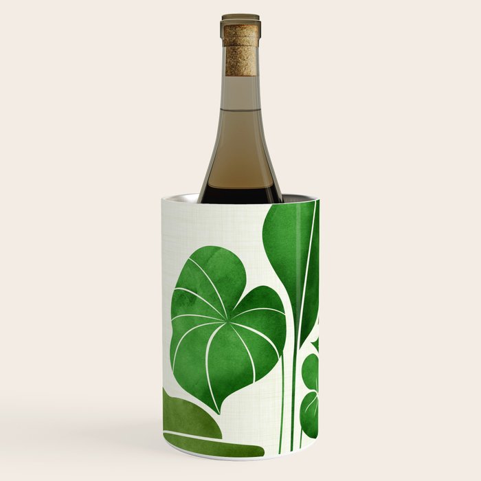 Cacophony Plant Illustration Wine Chiller Gallery Image 1