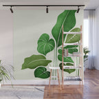Cacophony Plant Illustration Wall Mural Gallery Image 1
