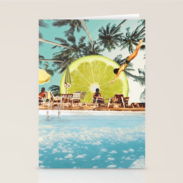 Key Lime Sky Stationery Card Gallery Image 2