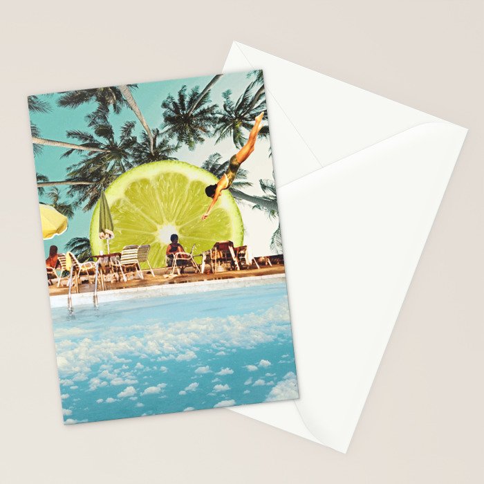 Key Lime Sky Stationery Card Gallery Image 2