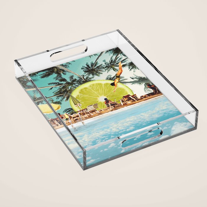 Key Lime Sky Acrylic Tray Gallery Image 1