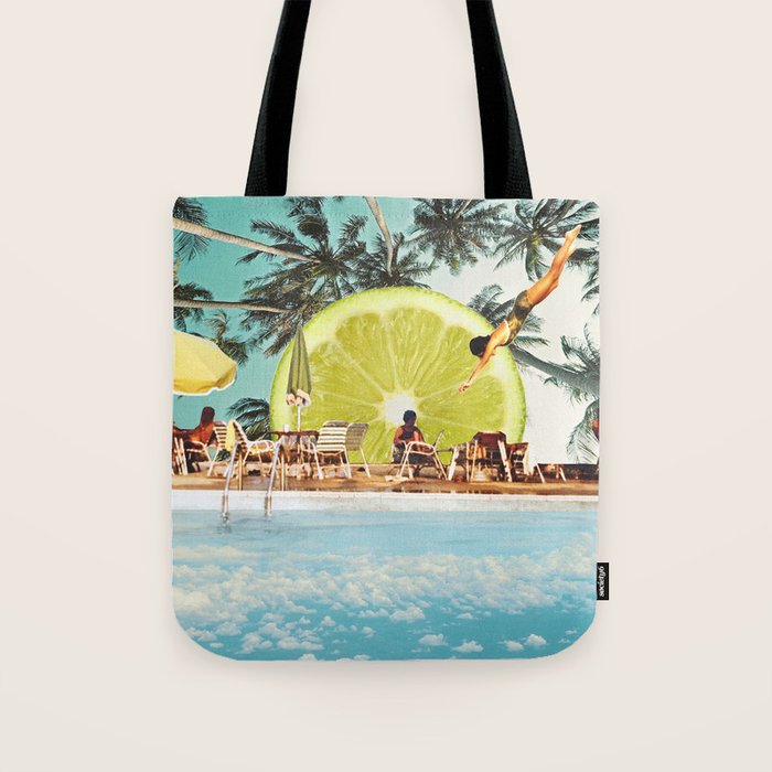 Key Lime Sky Tote Bag Gallery Image 1