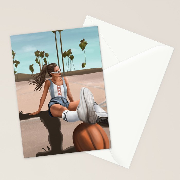 West Coast Vibes Stationery Card Gallery Image 2