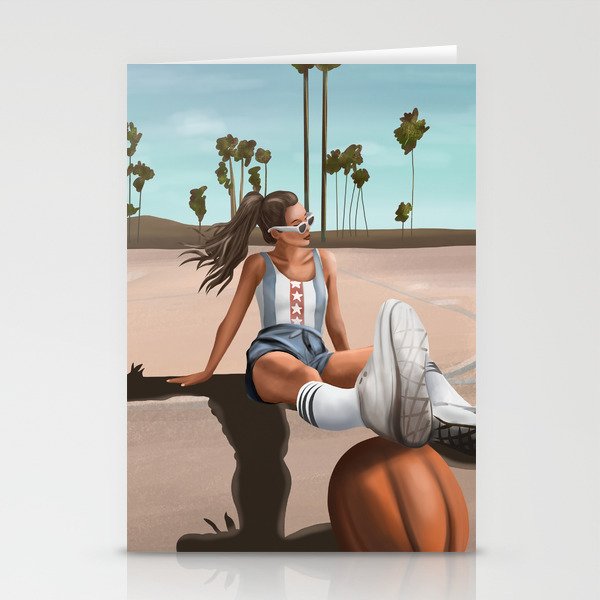 West Coast Vibes Stationery Card Gallery Image 1