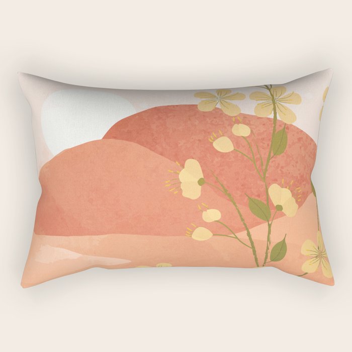 Desert Bloom 02 Rectangular Pillow Gallery Image 1