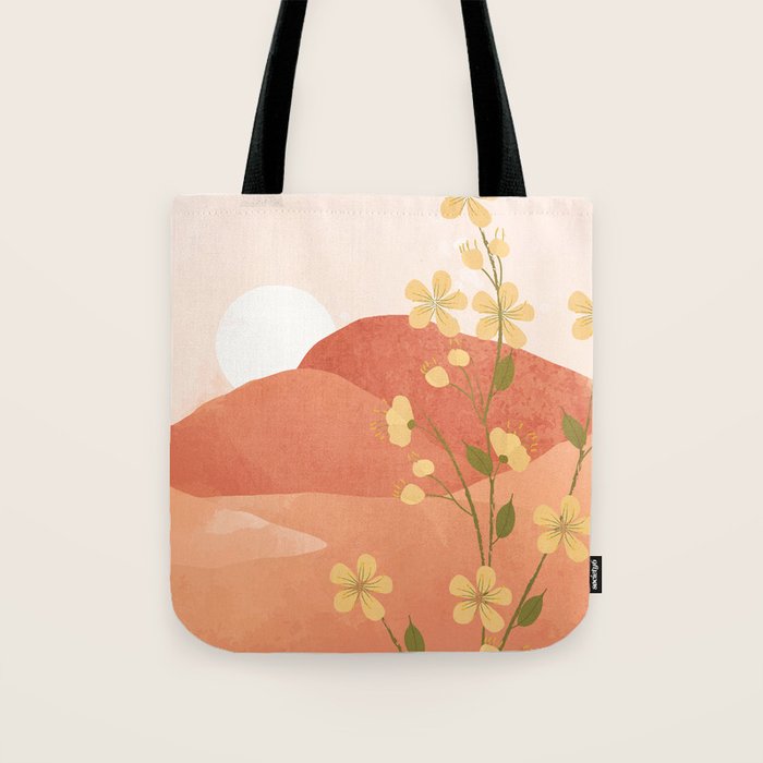 Desert Bloom 02 Tote Bag Gallery Image 1