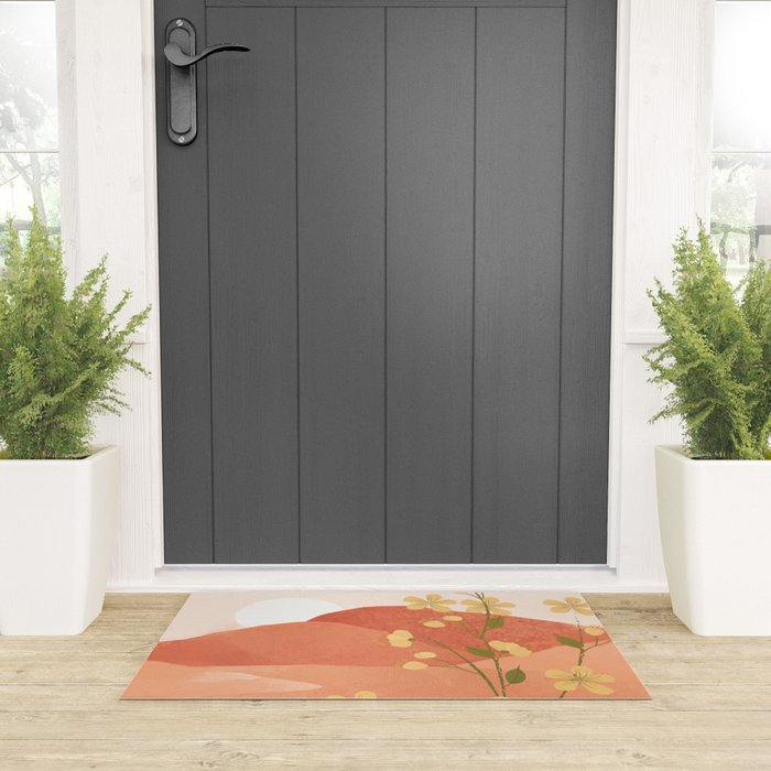 Desert Bloom 02 Welcome Mat Gallery Image 3
