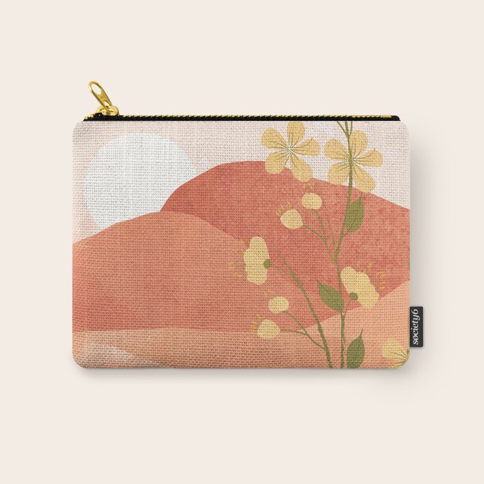 Desert Bloom 02 Carry All Pouch Gallery Image 1