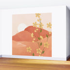 Desert Bloom 02 Wall Mural Gallery Image 2
