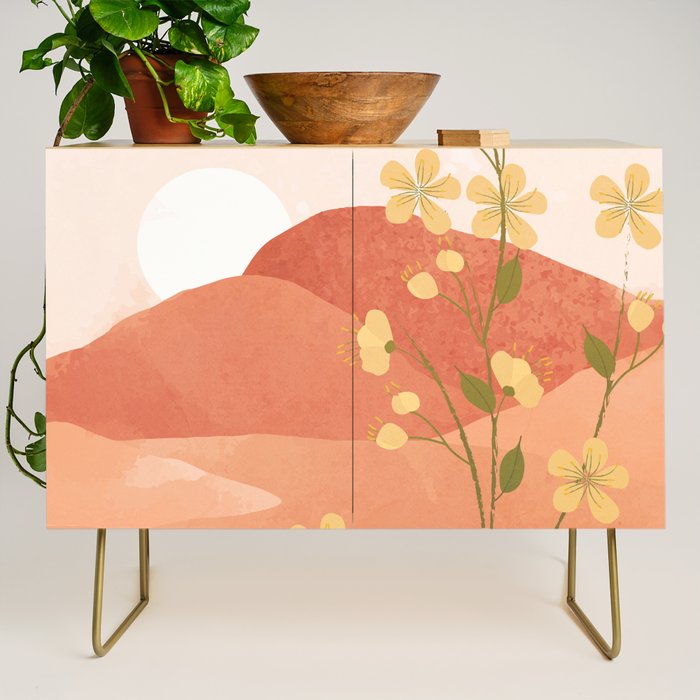 Desert Bloom 02 Credenza Gallery Image 1