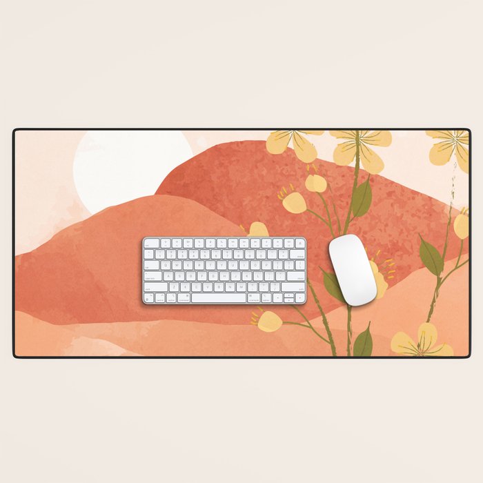 Desert Bloom 02 Desk Mat Gallery Image 1