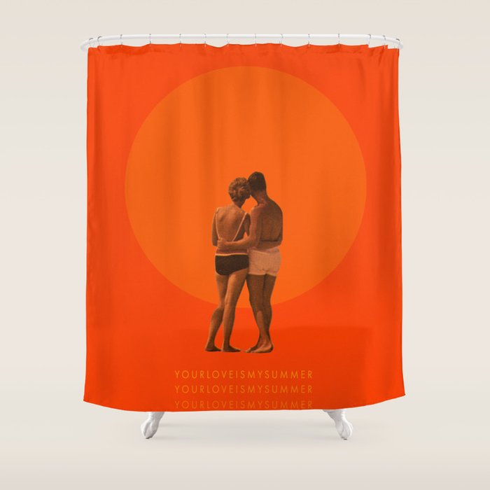 Your love is my Summer Shower Curtain Gallery Image 1