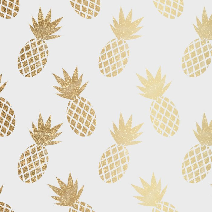 Gold Pineapple Pattern Coffee Mug Gallery Image 2
