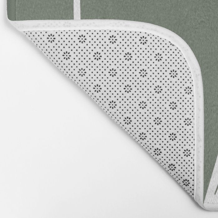 Xmas Trees Green Bath Mat Gallery Image 2