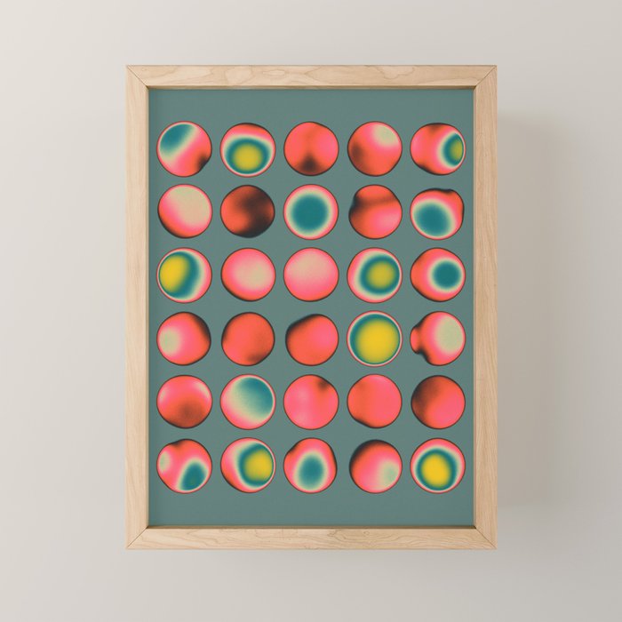 Color Burn 26 Mini Art Print Gallery Image 1