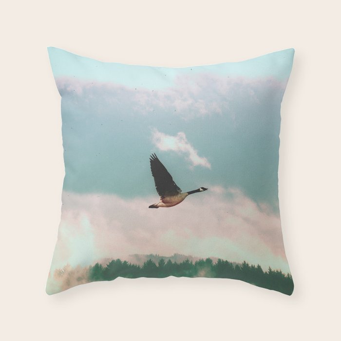 Early Bird Throw Pillow Gallery Image 1