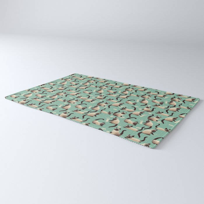 Bad Siamese Cats Knocking Stuff Over Rug Gallery Image 3