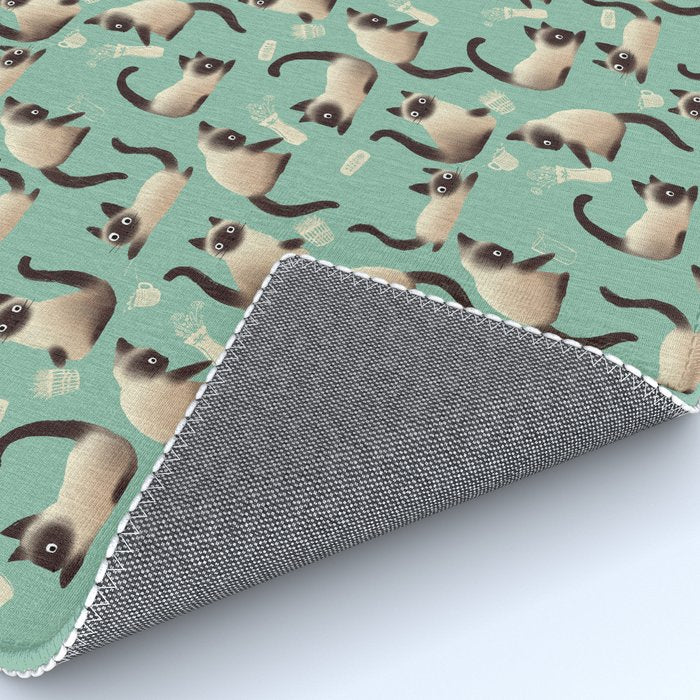 Bad Siamese Cats Knocking Stuff Over Rug Gallery Image 4