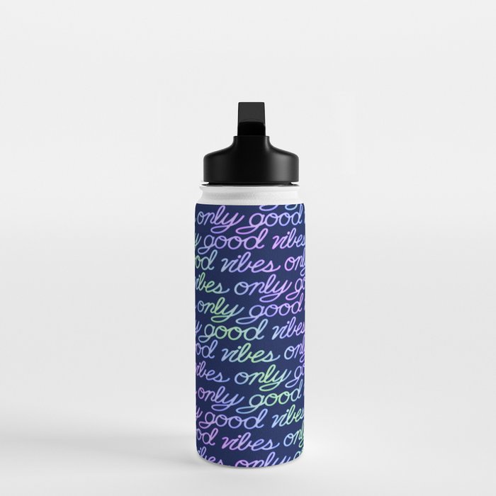 Good Vibes Only Water Bottle Gallery Image 3