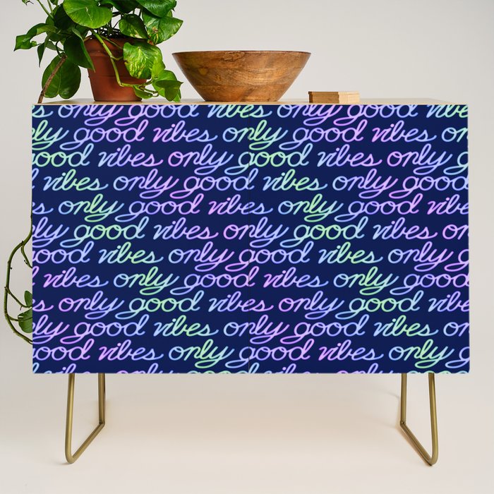 Good Vibes Only Credenza Gallery Image 1