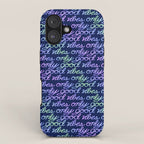 Good Vibes Only iPhone Case Gallery Image 1