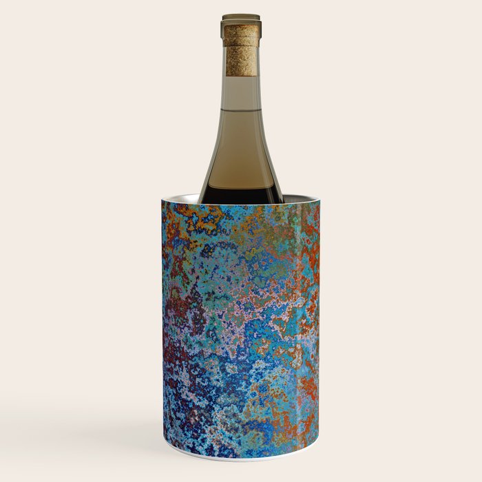 Vintage Rust, Copper and Blue Wine Chiller Gallery Image 2