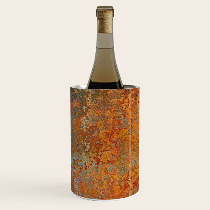 Vintage Rust, Copper and Blue Wine Chiller Gallery Image 3
