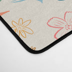 Rainbow Cheetahs and plants Desk Mat Gallery Image 4