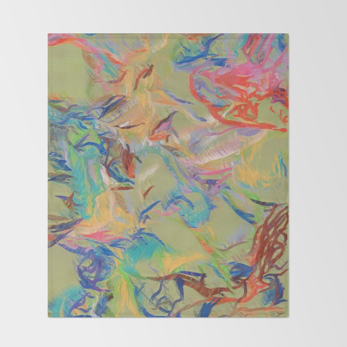 Bird Nests Throw Blanket Gallery Image 2