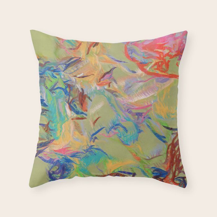 Bird Nests Throw Pillow Gallery Image 6