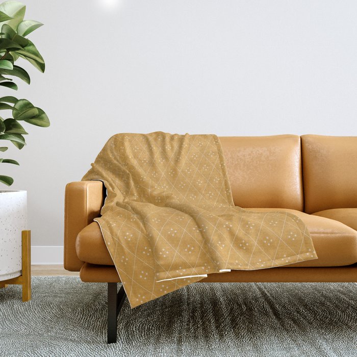 Mae Pattern X Throw Blanket Gallery Image 1