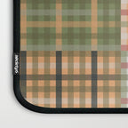 Gingham Patchwork Eclectic Autumn Plaid Pattern Laptop Sleeve Gallery Image 3