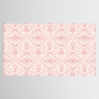 Spring Toile Print in Pink Tablecloth Gallery Image 2