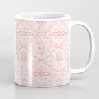 Spring Toile Print in Pink Coffee Mug Gallery Image 1