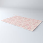 Spring Toile Print in Pink Rug Gallery Image 3