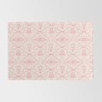 Spring Toile Print in Pink Rug Gallery Image 2