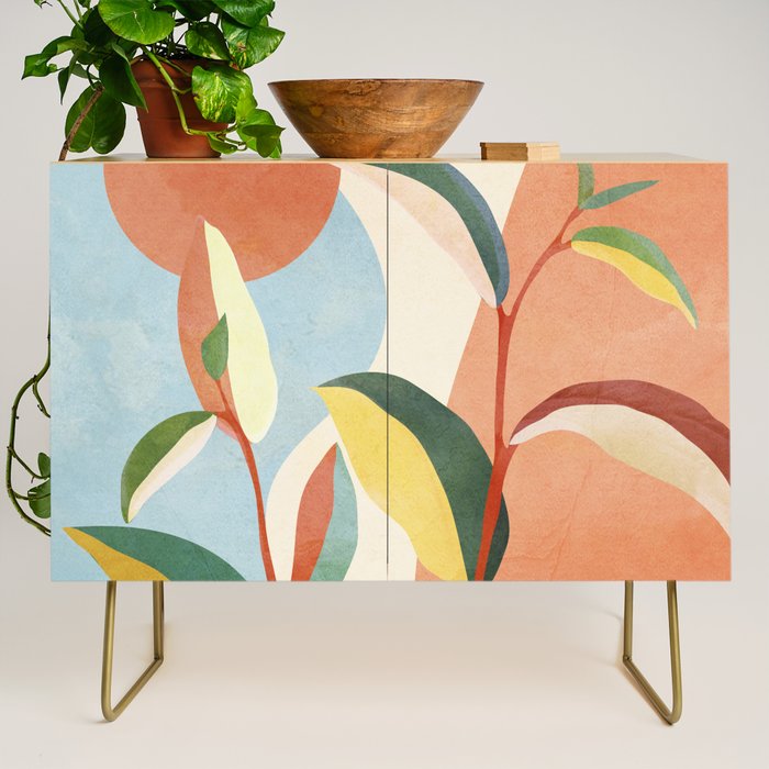 Colorful Branching Out 17 Credenza Gallery Image 1