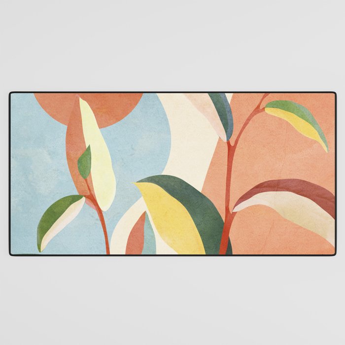 Colorful Branching Out 17 Desk Mat Gallery Image 3