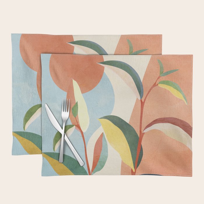 Colorful Branching Out 17 Placemat Gallery Image 1