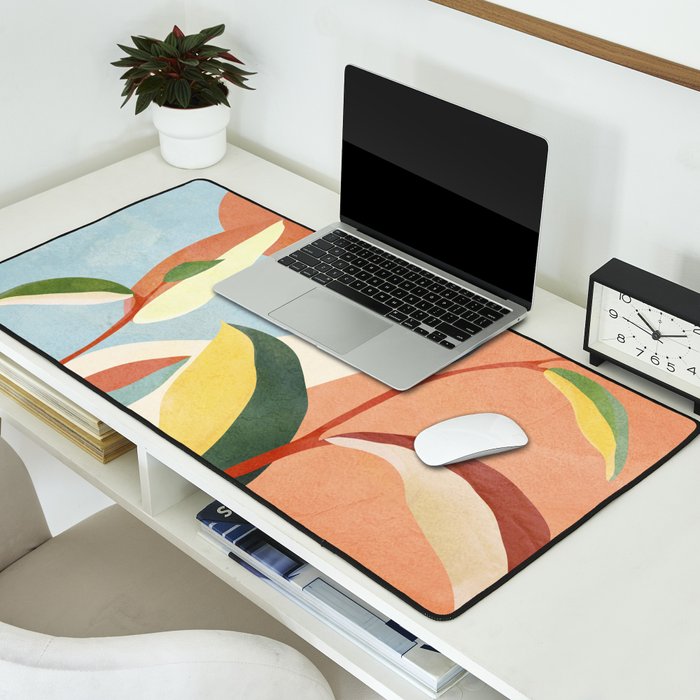 Colorful Branching Out 17 Desk Mat Gallery Image 2