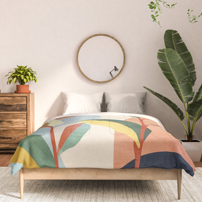 Colorful Branching Out 17 Comforter Gallery Image 3