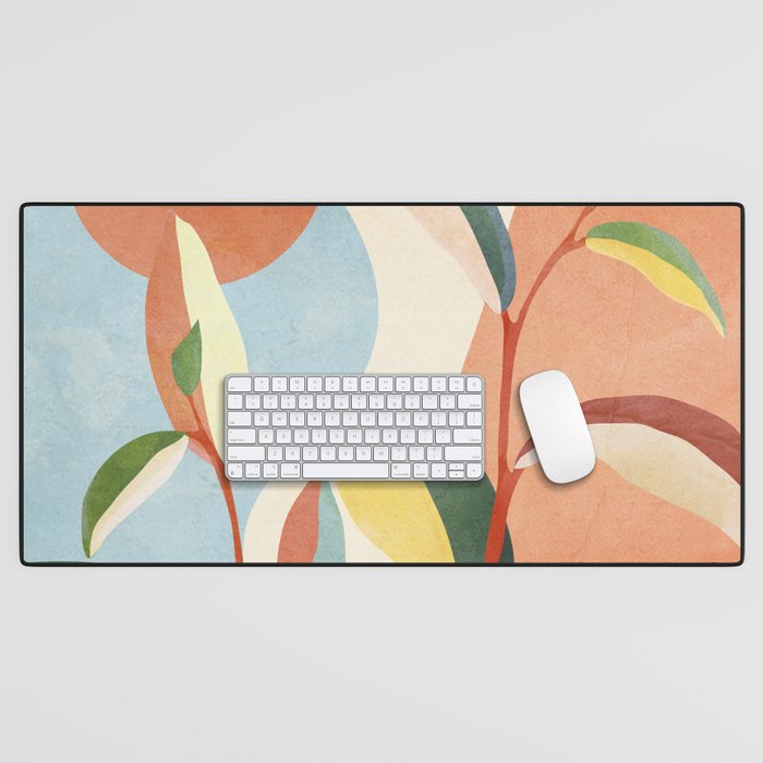 Colorful Branching Out 17 Desk Mat Gallery Image 1