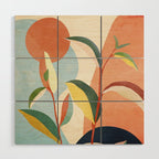 Colorful Branching Out 17 Wood Wall Art Gallery Image 1