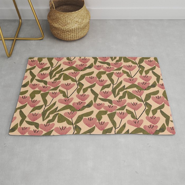 Wild Tulips Rug Gallery Image 1