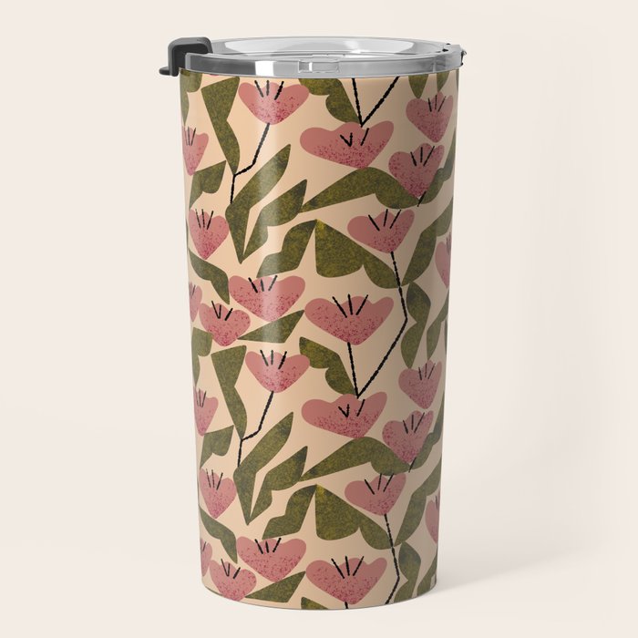 Wild Tulips Travel Mug Gallery Image 3