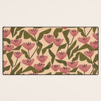 Wild Tulips Desk Mat Gallery Image 3