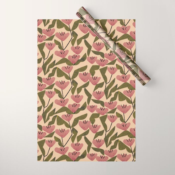 Wild Tulips Wrapping Paper Gallery Image 1
