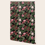 Vintage Roses, Floral Prints Wallpaper Gallery Image 2