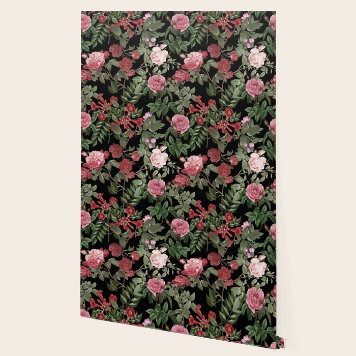 Vintage Roses, Floral Prints Wallpaper Gallery Image 2